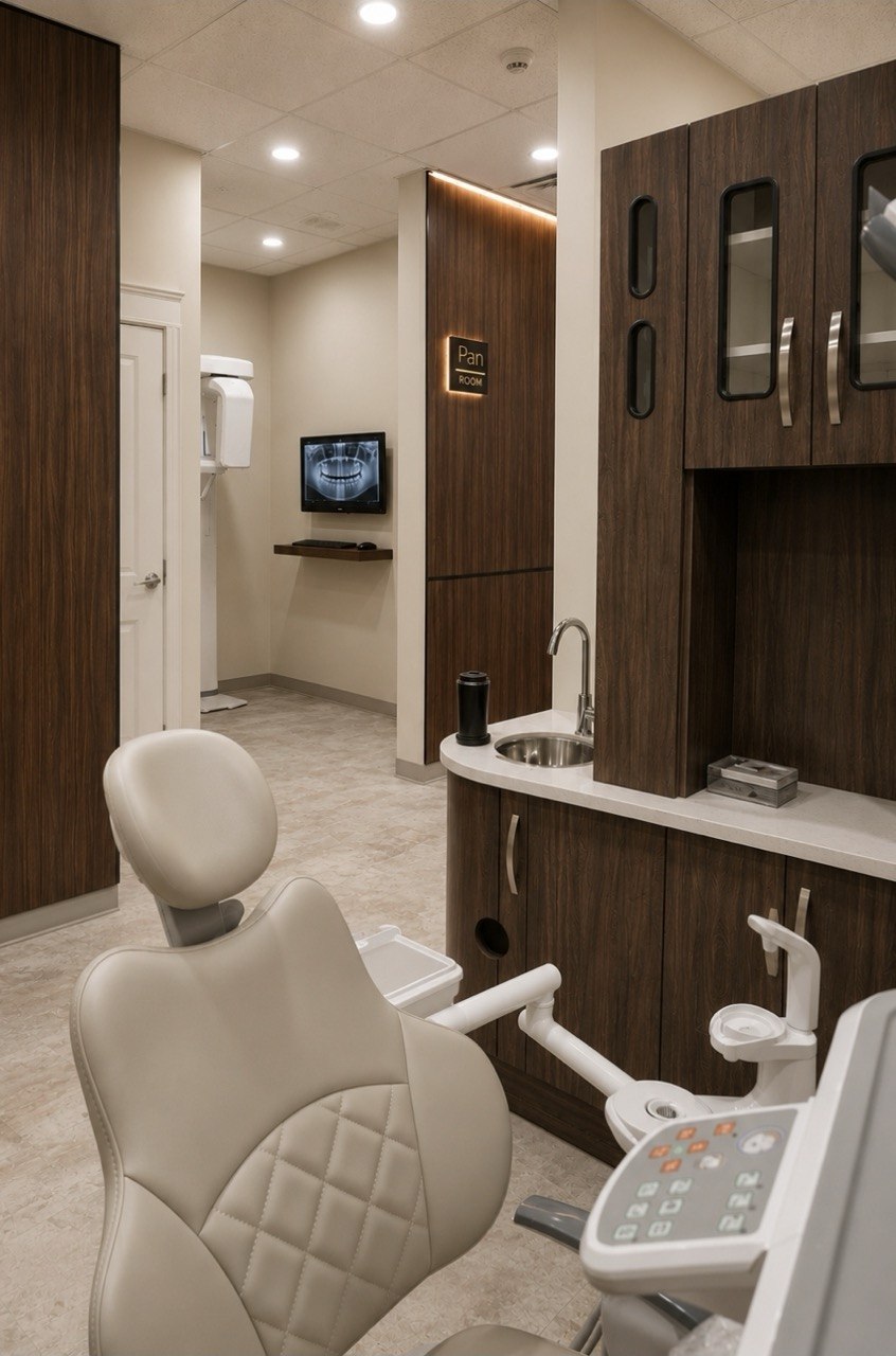 Modern treatment room